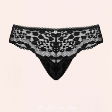 Charger l'image dans la galerie, De Hot en Bas vous guide et vous permet de faire des économies sur votre achat string - tanga String léger et sexy Noir comme pour tous vos achats Lingerie...!