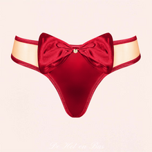 Charger l'image dans la galerie, Magnifique string en tissu satin rouge très sexy pour émoustiller votre amoureux !