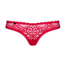 Charger l'image dans la galerie, String de couleur rouge sexy Ambre pour femme