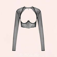 Charger l'image dans la galerie, Achat top pour ensemble de lingerie de la marque Obsessive vendu séparément. Compléter votre lingerie Mibelia avec le soutien-gorge et la culotte de la même collection.