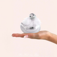 Charger l'image dans la galerie, Big Teaze Toys Mini Canard Paris Argenté Avec Bec Pailleté ... Disponible en stock même en raison d'une forte demande.