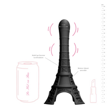 Charger l'image dans la galerie, Voici le vibromasseur fun de couleur noir est indispensable pour décoré votre intérieur. 22 cm de haut et 3 cm de diamètre pour une insertion de votre vibromasseur en silicone soft touch en douceur.
