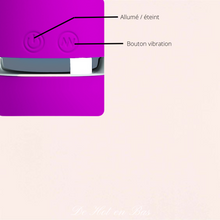 Charger l'image dans la galerie, Pour allumer et éteindre le vibromasseur Cvelyn il vous suffira d'enclencher le bouton à gauche du manche.