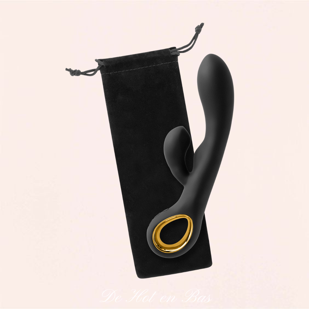 Vibromasseur rabbit noir en silicone de haute qualit My Princess De Hot en Bas Vibromasseur rabbit noir en silicone de haute qualit My Princess De Hot en Bas