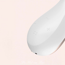 Charger l'image dans la galerie, Ce vibromasseur rabbit blanc stimulera le vagin et le clitoris mais d'une façon originale.