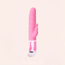 Charger l'image dans la galerie, Achat rabbit vibromasseur pour femme en silicone rose très doux de la marque Pretty Love à petit prix.