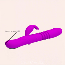 Charger l'image dans la galerie, Ce sextoy se branche sur la partie en dessous du vibromasseur en toute sécurité.
