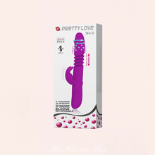 Charger l'image dans la galerie, Pour un meilleur transport le jouet intime rabbit de la marque Pretty Love est livré dans un joli coffret noir dur.
