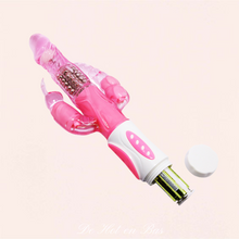 Charger l'image dans la galerie, Le sextoy vibrant rabbit fonctionne avec 3 piles AAA qui sont non fournis avec le jouet intime qui est vendu sur notre site en ligne.