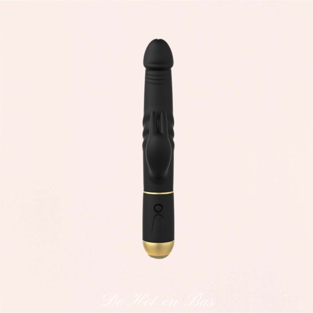 Vente vibromasseur rabbit luxe spécial Point G et Clitoris -Dorcel – De Hot  en Bas