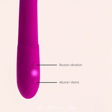 Charger l'image dans la galerie, Achat vibromasseur en silicone rose facile d'utilisation pour adulte.