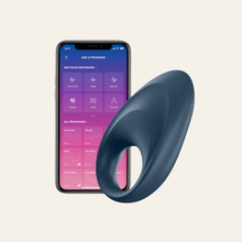 Charger l'image dans la galerie, Compatible avec l'appli Satisfyer gratuite. Disponible sur iOS et Android.
