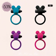 Charger l'image dans la galerie, Cockring vibrant extensible avec ergot - Cute

