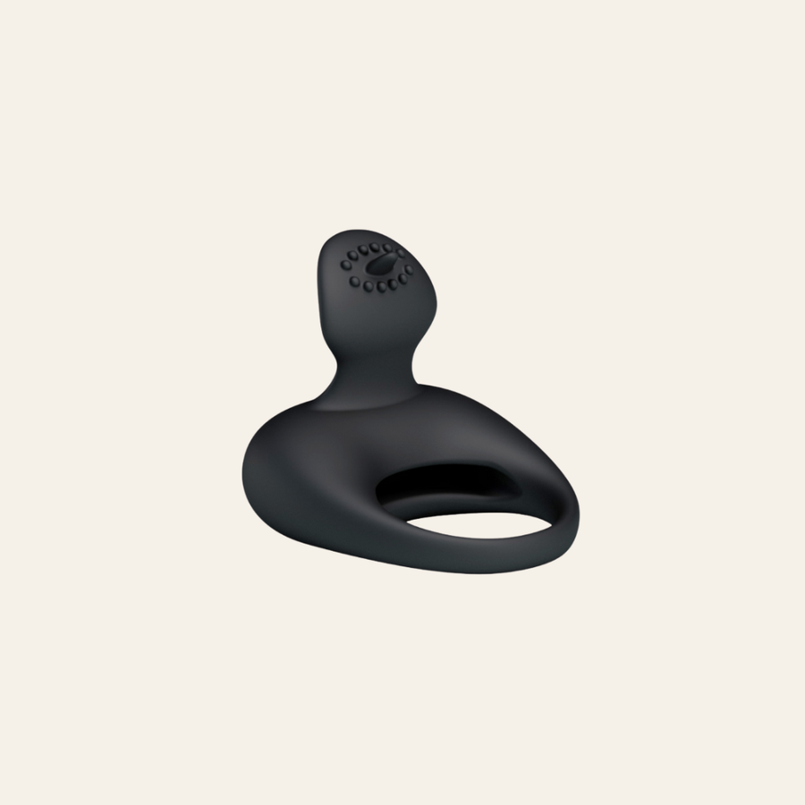 Simple d'utilisation ce cockring est parfait pour stimuler le clitoris de votre partenaire.