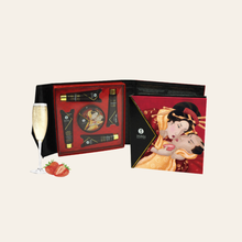 Charger l'image dans la galerie, Ce coffret Secrets de Geisha est composé d'un ensemble d'huile et de produits bien être autour du massage pour deux.
