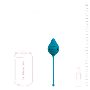 La collection Kegel E1 de la marque Virgite est disponible en silicone bleu pour adultes.