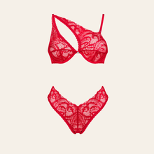 Charger l'image dans la galerie, L'ensemble se comporte du soutien-gorge avec balconnet qui soutiendra et lèvera légèrement votre poitrine pour une mise en avant.
