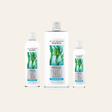 Charger l'image dans la galerie, Achat gel de massage Nuru japonais pour les amoureux des massages très glissants. Disponible en 3 formats pour plus de choix.

