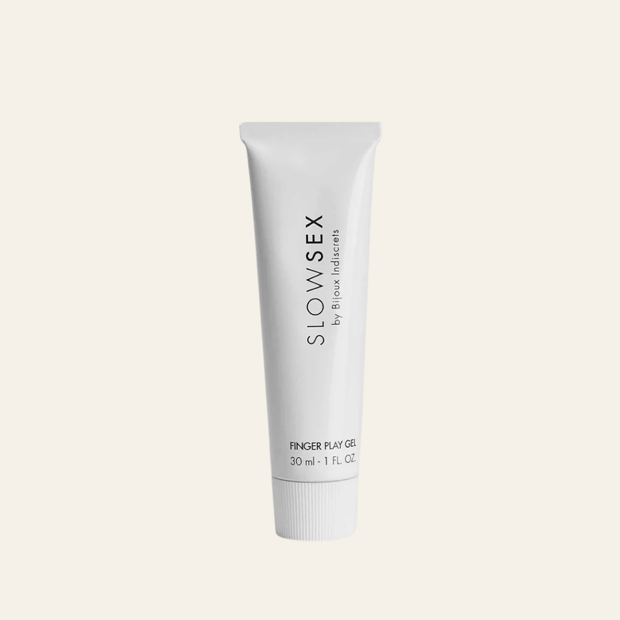 Le tube de gel de masturbation Slow Sex de bijoux Indiscret est de 30 ml.