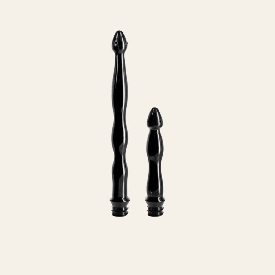 Le kit de lavement dispose de deux canules de différentes tailles pour s'adapter a vous pour un lavage anal ou vaginal.