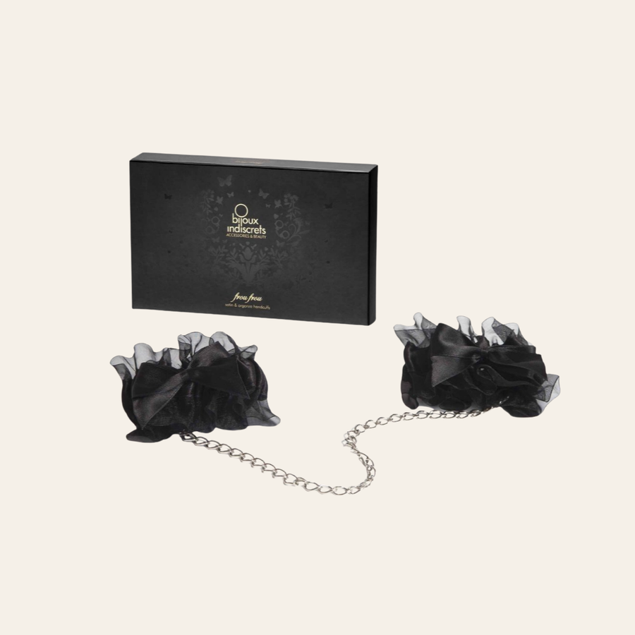 Menottes de la marque Bijoux Indiscrets sont sensuel et douce à petit prix.