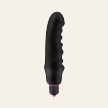 Charger l'image dans la galerie, Mini vibromasseur Chubbie de couleur noir et rose très puissant.

