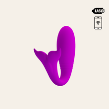 Charger l'image dans la galerie, Voici un oeuf et stimulateur de couple vibrant connecté avec un application gratuite téléchargeable sur apple et android.
