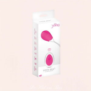 Votre jouet intime oeuf vibrant en silicone rose avec télécommande est envoyé dans un emballage fermé en carton de la marque.