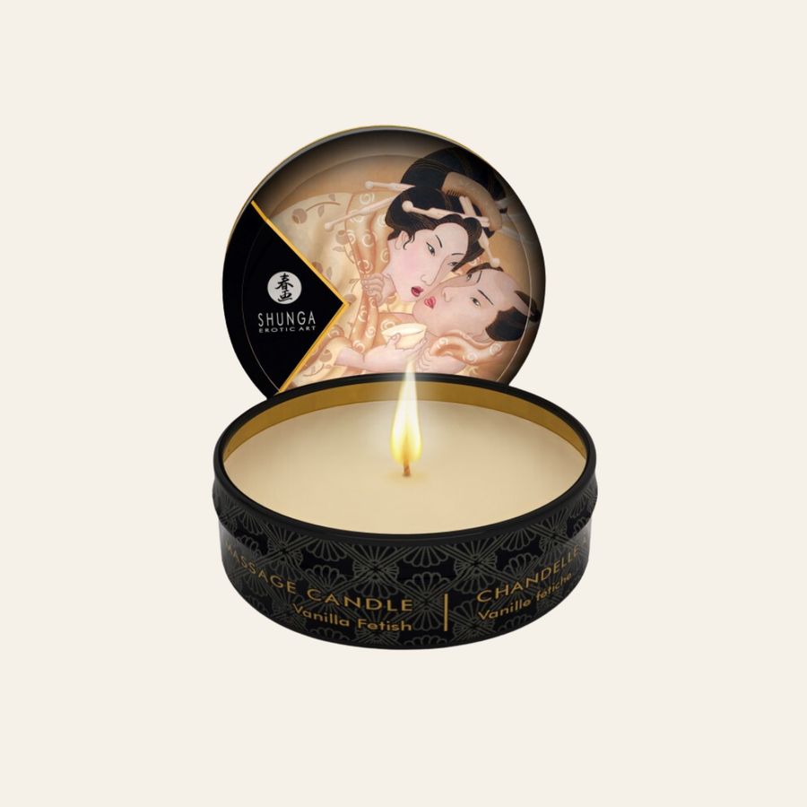 La bougie huile de massage Shunga est un moyen d'apporter un peu de sensualité à vos ébats.