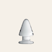 Charger l'image dans la galerie, La collection Glossy vous fera entrer dans un monde luxueux pavé de plaisirs : waterproof et incassable, le verre de ce plug peut être chauffé ou refroidi pour des sensations incroyables.

