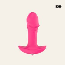 Charger l'image dans la galerie, Plug vibrant Gland de couleur rose pour femme de la marque My First pour une initiation du plaisir anal.
