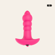 Charger l'image dans la galerie, Vente de plug vibrant de couleur rose pour initiation a l'anal.
