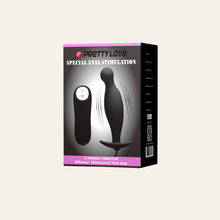 Charger l'image dans la galerie, Le stimulateur de prostate vibrant avec télécommande à fil est livré directement chez vous dans un coffret de la marque Pretty Love recouvert d'un carton totalement neutre sans aucune mention de la marque érotique, ni aucune mention De Hot en Bas.
