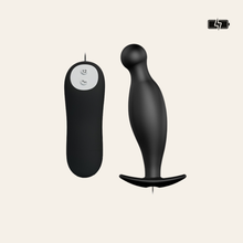 Charger l'image dans la galerie, Vente plug prostatique vibrant avec télécommande simple d'utilisation avec deux boutons : Allumé, éteint. Changement 12 vibrations de niveaux différents. 
