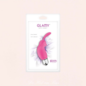 Le petit rabbit de la marque Glamy est fabriqué en silicone doux sans aucun danger pour le corps.