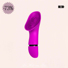 Charger l'image dans la galerie, Vente stimulateur vibrant en silicone violet rose en promotion.
