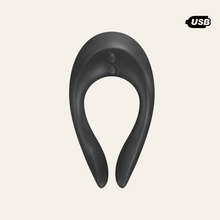 Charger l'image dans la galerie, Stimulateur pour couple Endless de couleur noir puissant et chic.
