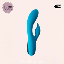 Charger l'image dans la galerie, Vente vibromasseur en silicone bleu en soldes.
