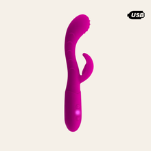 Charger l'image dans la galerie, Vibromasseur rabbit de haute qualité pour vos moments intimes avec un sextoy à petit prix.

