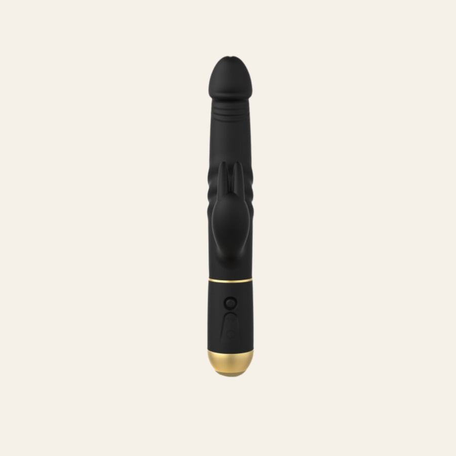 Avec son mode « va-et-vient » et sa tête rotative, FURIOUS RABBIT 2.0 glisse doucement vers votre point G, tandis que les oreilles vibrantes stimulent votre clitoris et vous transporte vers l’orgasme le plus intense.