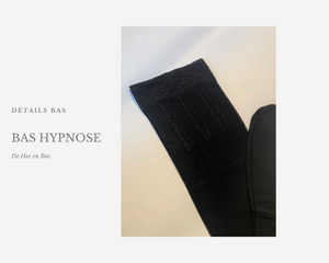 Notre collection Hypnose est composé d'une paire de bas noir en voilage avec de jolies paillettes sur l'insert.