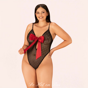 Vente lingerie et body pour femme grande taille de la marque Obsessive, disponible à petit prix sur notre site en ligne.