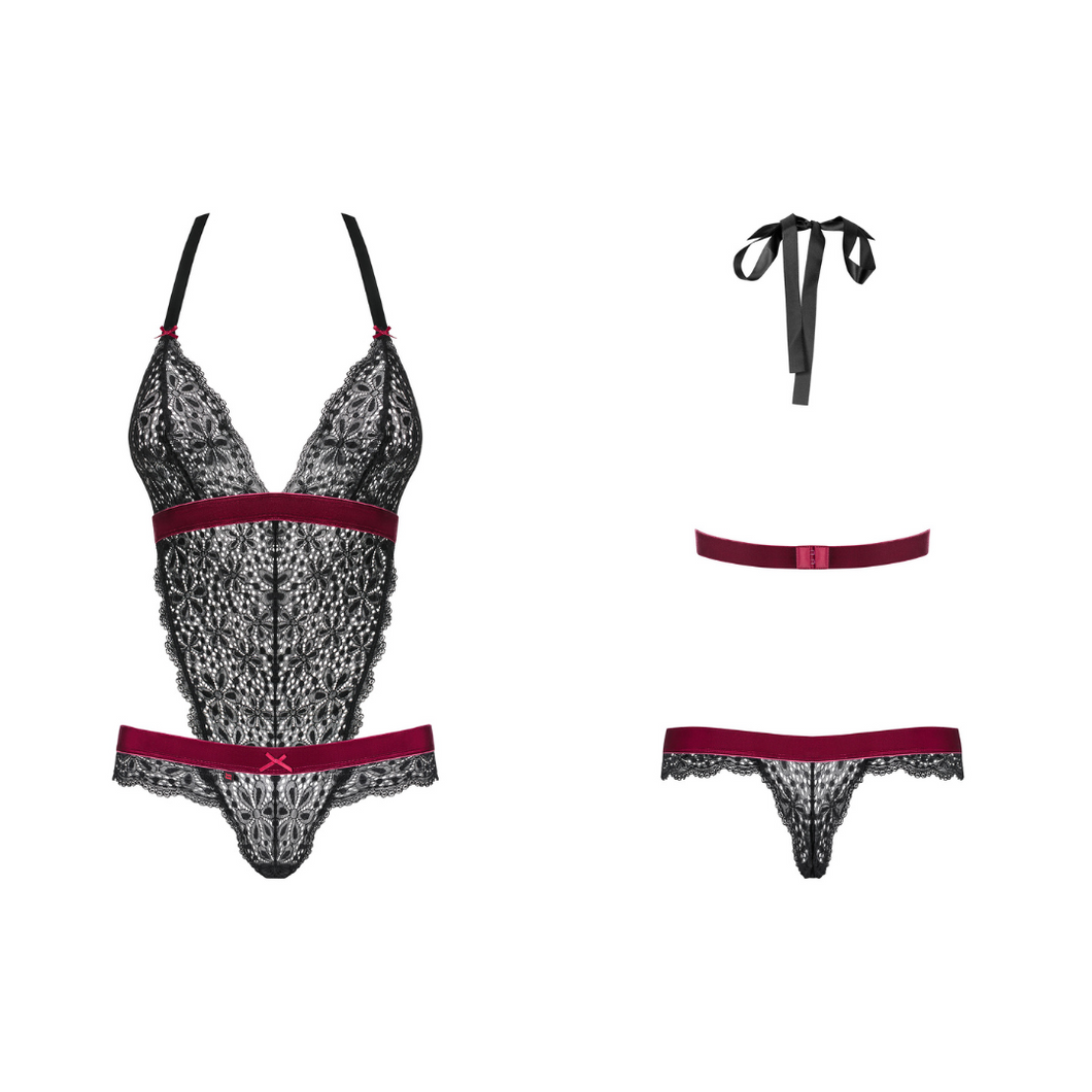 Vente body de lingerie pour femme de la marque Obsessive, disponible au meilleur prix sur notre site en ligne.