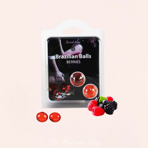 Les boules Brazilian Balls ne sont pas comestible, le parfum fruits rouges diffusera un parfum dans votre pièce.