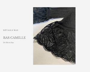 Retrouvez tous les détails de nos bas de la collection Camille.