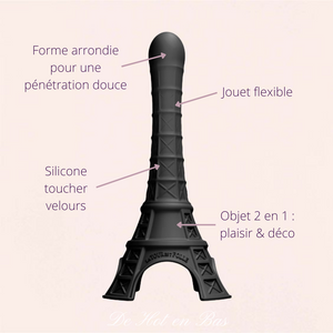En plus de sa qualité de stimulation, La Tour Est folle noire sera un bel élément décoratif, surtout si vous êtes fan de la capitale Française.