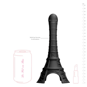 Dildo en forme de tour Effel Paris pour femme, homme et couple à la recherche de 22 cm de bonheur et de design ! 