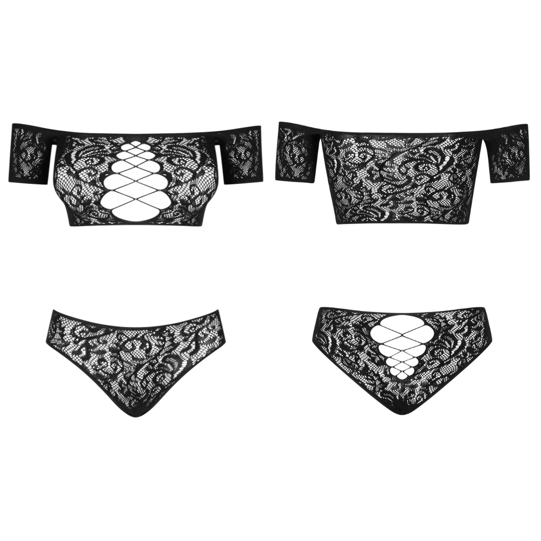 La collection Inessita comporte un ensemble de lingerie deux pièces haut et bas livré chez vous rapidement au meilleur prix.