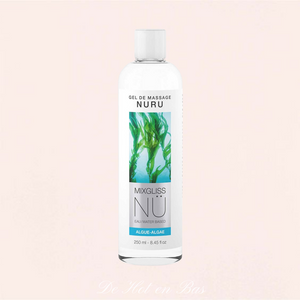 Le massage Nuru Japonais est disponible grâce à ce gel de massage de haute qualité fabriqué à partir d'ingrédients 100% naturels à base d'algues vertes.