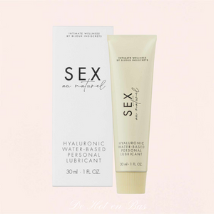 La gamme sex au naturel présente un gel lubrifiant à base d'eau pour profiter pleinement de chaque pénétration pendant vos relations intimes.